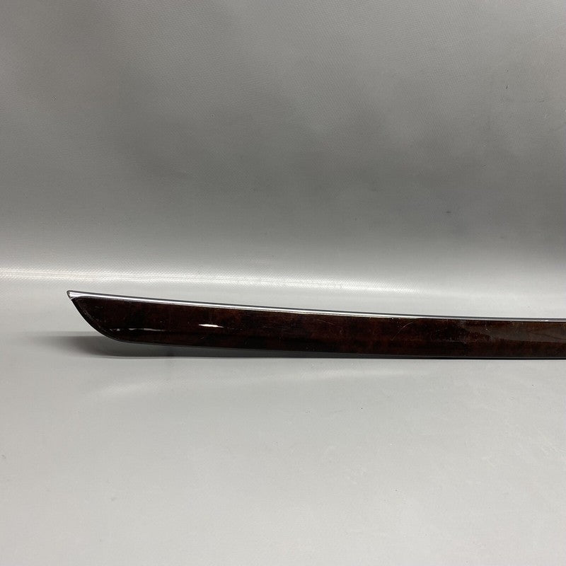 A2217205222 MERCEDES BENZ S550 DOOR PANEL TRIM WOOD RIGHT FRONT 2010 2011 2012 2013 OEM