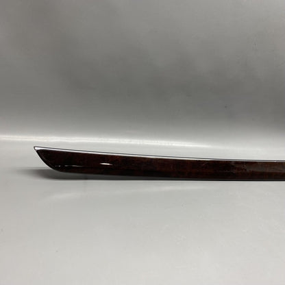 A2217205222 MERCEDES BENZ S550 DOOR PANEL TRIM WOOD RIGHT FRONT 2010 2011 2012 2013 OEM