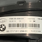 6317-7311294 BMW 528 FOG LIGHT RIGHT PASSENGER 2014 2015 2016 6317-7311294 OEM