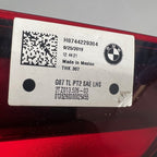 BMW X7 TRUNK  TAIL LIGHT LEFT DRIVER 2019 2020 2021 2022 LED OEM H8744