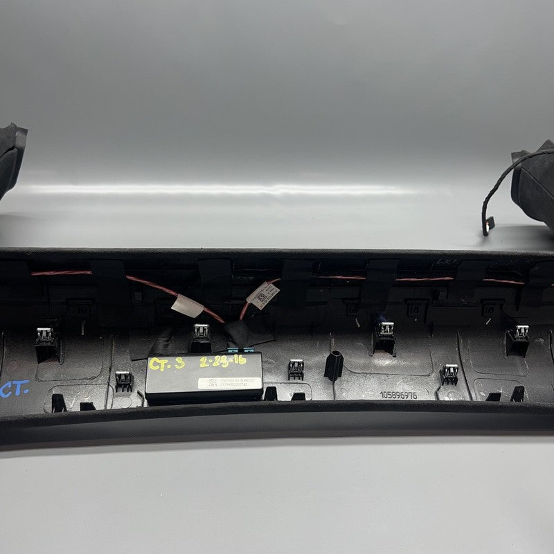 1051554-03-E TESLA MODEL X UPPER GARNISH FALCON DOOR TRIM RIGHT 2016 17 18 19 2020 OEM