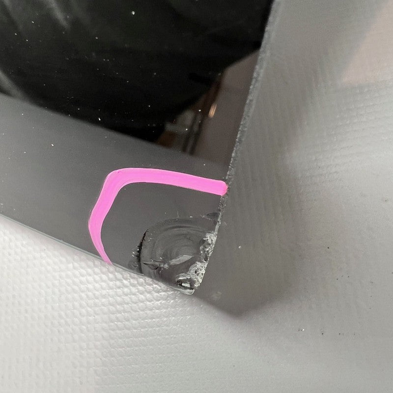 1034903-00-Q TESLA MODEL Y ROOF GLASS FIXED PANORAMIC 2020 2021 2022 2023 OEM 1587892-00-A