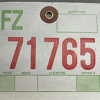 1032249-00-J TESLA MODEL X DOOR MOLDING LEFT REAR 2015 16 17 18 19 20 2021 OEM 1032249-00-J