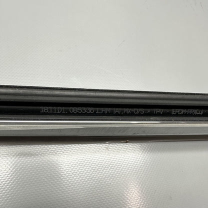 1098683-00-D TESLA MODEL X DOOR WINDOW MOLDING LEFT FRONT 2016 17 18 19 2020 OEM 1098683-00-D