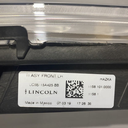 LC5B-15A425-BB LINCOLN AVIATOR LEFT DAYTIME FOG LIGHT 2020 2021 LED OEM LC5B-15A424-BB