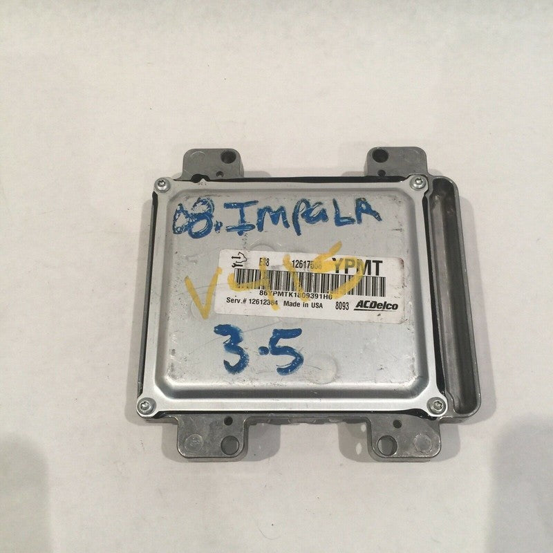 24234274 CHEVY IMPALA 3.5 ENGINE COMPUTER UNIT 2008 OEM 12612364