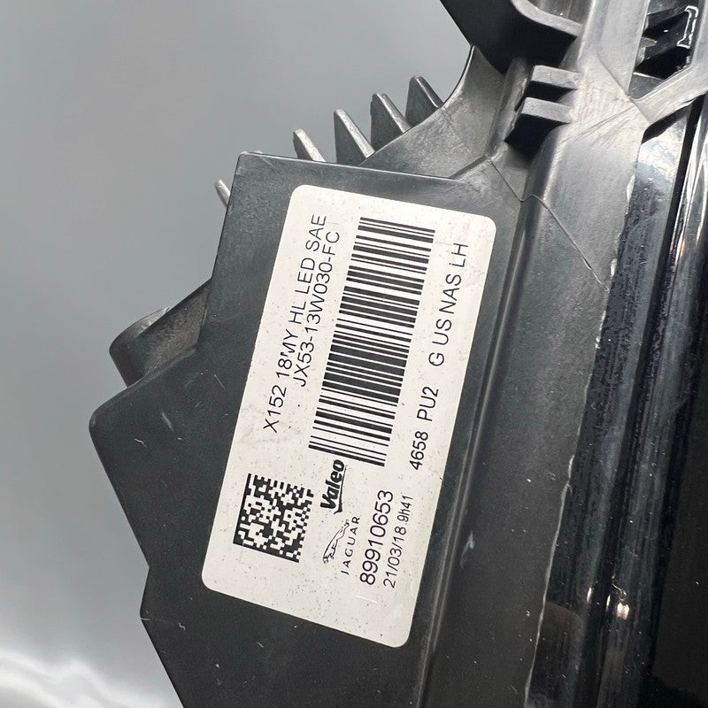 JAGUAR F-TYPE HEADLIGHT LEFT DRIVER LED 2018 2019 2020 OEM JX53-13W030