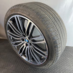 BMW 530I 540I WHEEL RIM REAR 19 INCH 2016 2017 2018 2019 2020 OEM 7855