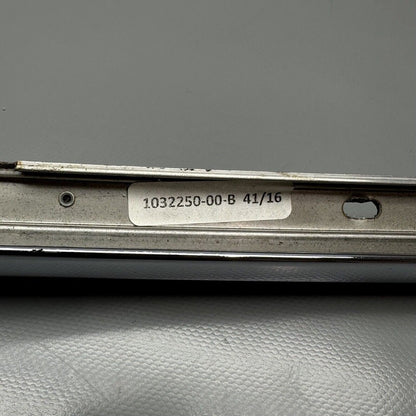 1032250-00-B TESLA MODEL X DOOR CHROME RIGHT REAR UPPER 2016 2017 18 19 2020 OEM 1032250-00-B