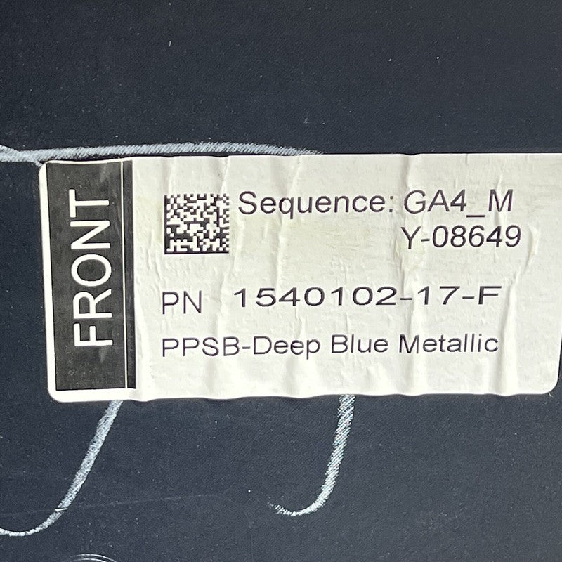 1540102-17-F TESLA MODEL Y FRONT BUMPER 2023 2024 NON SENSOR OEM 1540102-17-F