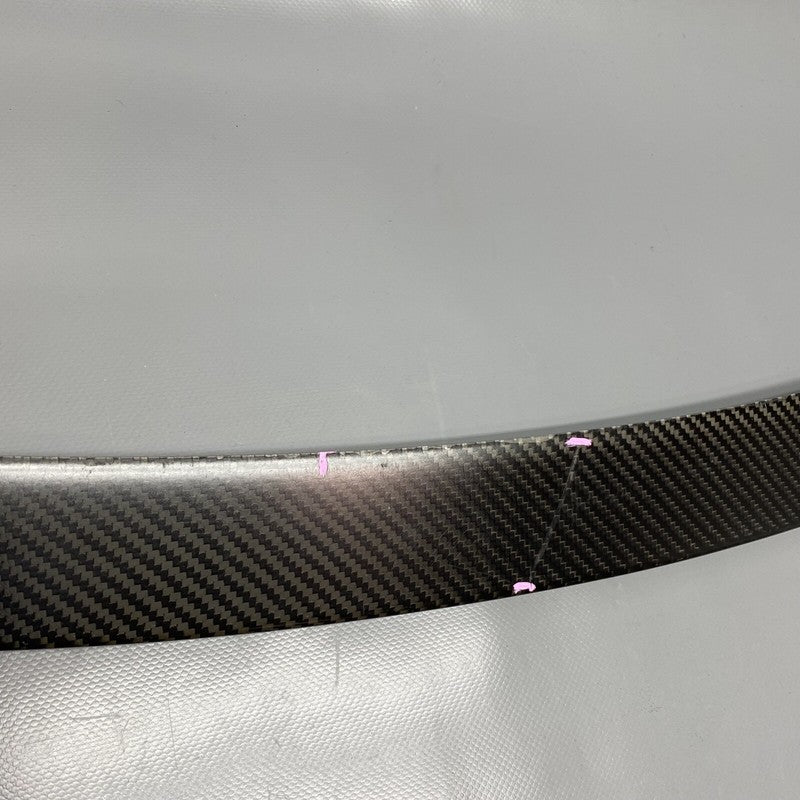 1455166-00-B TESLA MODEL 3 SPOILER WING 2017 2018 2019 2020 CARBON FIBER OEM 1455166-00-B