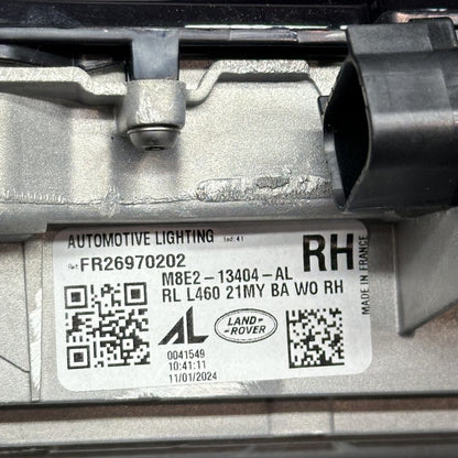 M8E2-13404-AL RANGE ROVER VOGUE TAIL LIGHT LEFT DRIVER 2023 2024 OEM M8E2-13404-AL