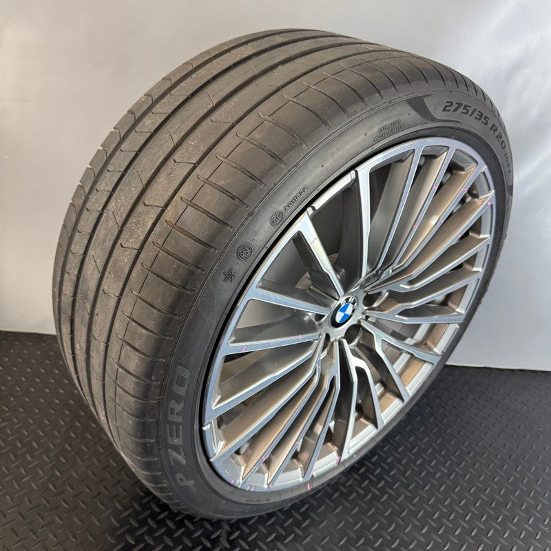 BMW M760 WHEEL RIM 20 INCH REAR 640 740 750 2020 2021 2022 2023 OEM 68