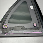 1495740-00-E TESLA MODEL Y QUARTER GLASS LEFT REAR 2020 2021 2022 2023 OEM 1495740-00-E