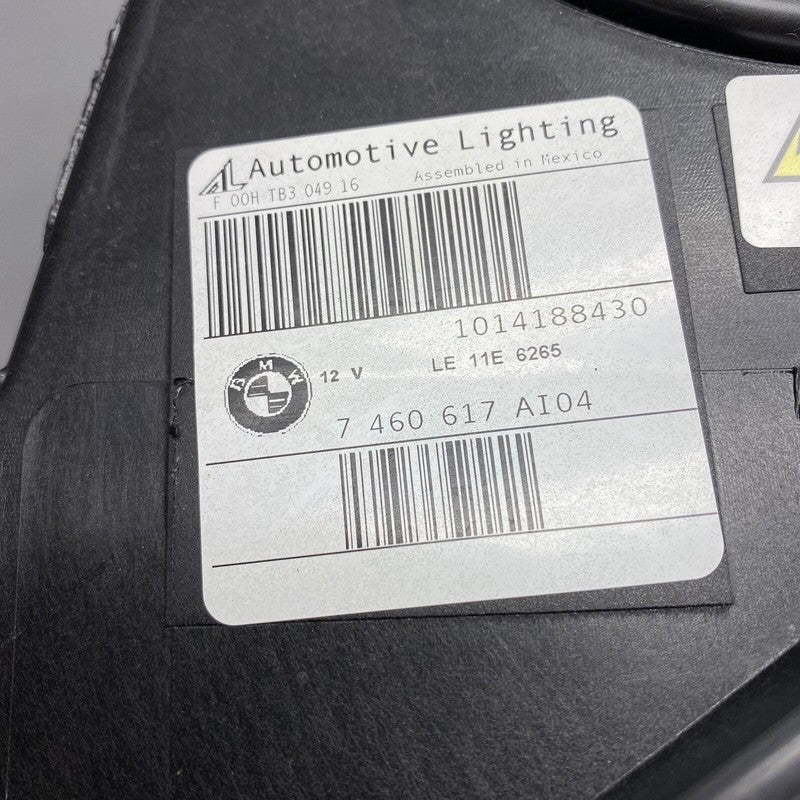 7460617 BMW X5 HEADLIGHT LEFT DRIVER X6 7460617 2014 2015 2016 2017 XENON OEM