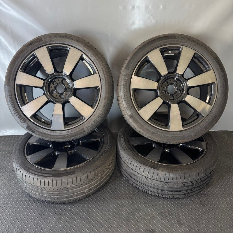 8884712 ROLLS ROYCE CULLINAN WHEEL RIM SET 22 INCH 2019 2020 2021 2022 2023 OEM 8884712