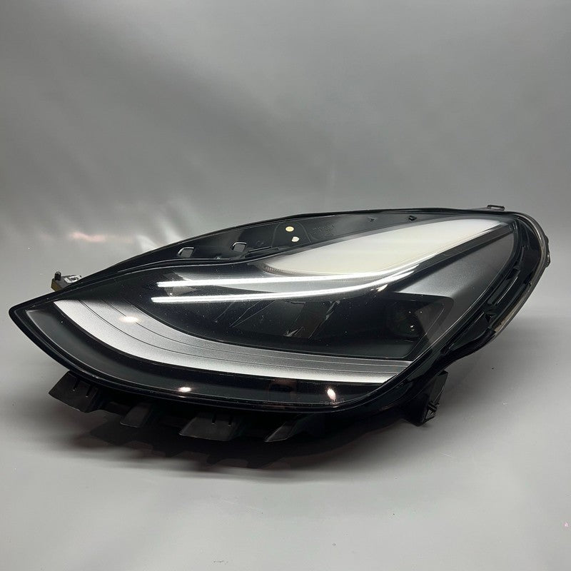 TESLA MODEL 3 HEADLIGHT LEFT DRIVER 2021 2022 2023 LED OEM 1514952-00-