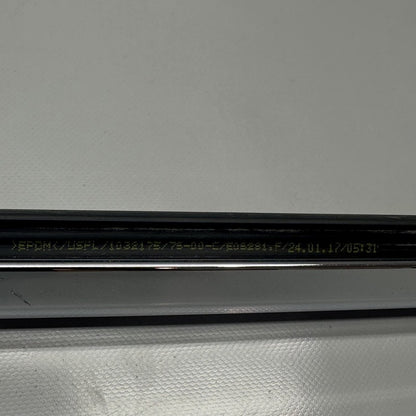 1032168-00-D TESLA MODEL X DOOR WINDOW MOLDING RIGHT REAR 2016 17 18 19 2020 OEM 1032168-00-D