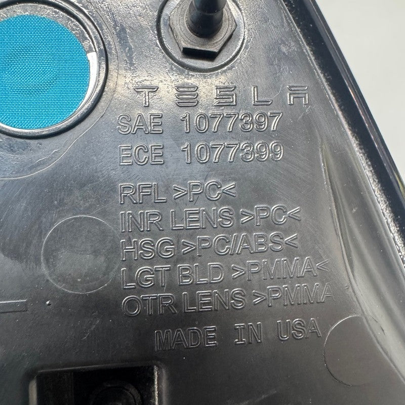 TESLA MODEL 3 TAIL LIGHT LEFT DRIVER 2017 2018 2019 2020 2021 2022 202