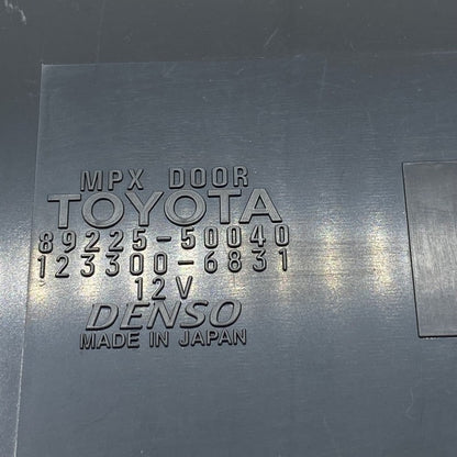 89225-50040 LEXUS LS460 LEFT DRIVER DOOR CONTROL MODULE 89225-50040