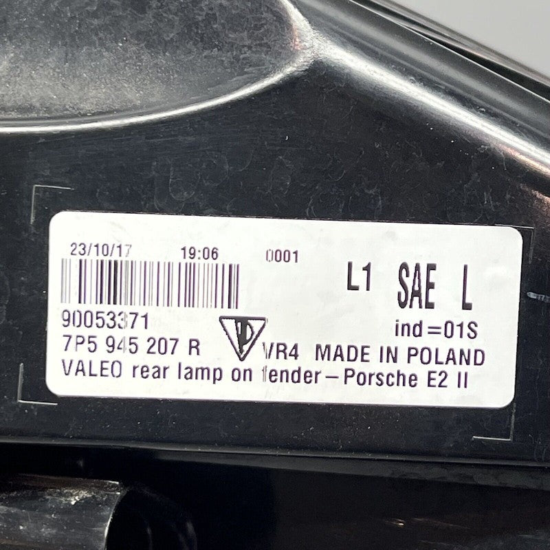 7P5945207R PORSCHE CAYENNE TAIL LIGHT LEFT DRIVER 2015 2016 2017 LED OEM 7P5945207R