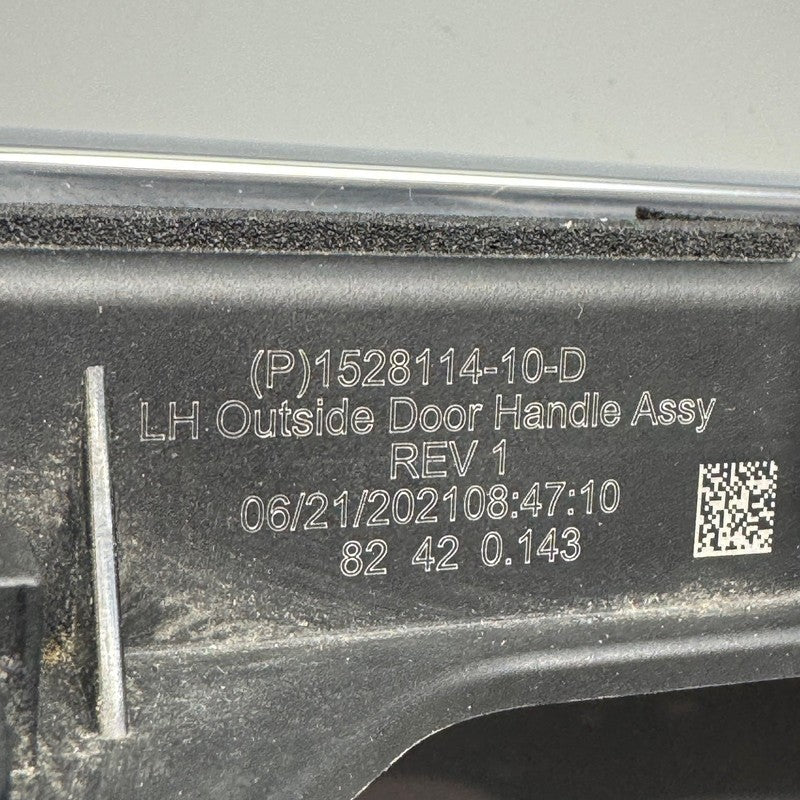 TESLA MODEL 3, Y DOOR HANDLE OUTER LEFT REAR 2017 2018 2019 2020 2021 