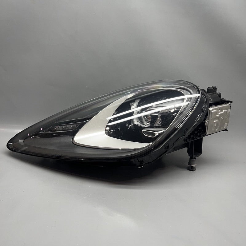 PORSCHE CAYENNE HEADLIGHT LEFT DRIVER 2019 2020 2021 2022 LED OEM 9Y09