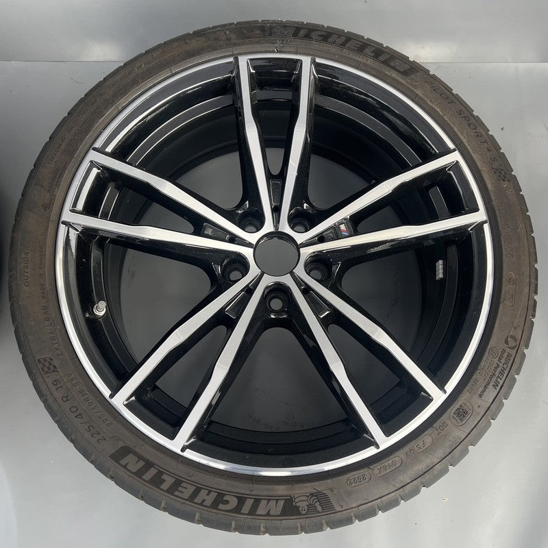 8090095 BMW 330I WHEEL RIM SET 19 INCH 2018 2019 2020 2021 2022 2023 2024 OEM 8090095