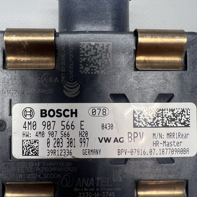 4M0907566E AUDI A5 BLIND SPOT RADAR SENSOR REAR RIGHT 2018 2019 OEM 4M0907566E