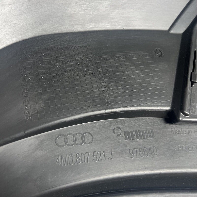 4M0807434P AUDI Q7 REAR BUMPER VALANCE 2020 2021 2022 2023 OEM 4M0807434P