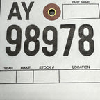 AUDI Q5 BUMPER TAIL LIGHT LEFT DRIVER 2009 2010 2011 2012 2013 2014 OE