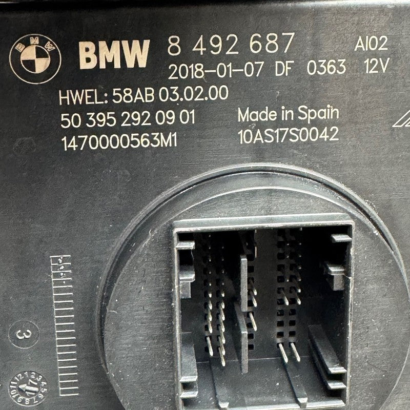 BMW X3 X4 HEADLIGHT MODULE 2016 2017 2018 2019 2020 2021 OEM 8492687