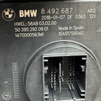 BMW X3 X4 HEADLIGHT MODULE 2016 2017 2018 2019 2020 2021 OEM 8492687