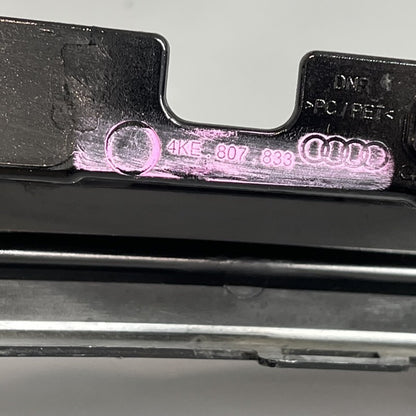 4KE807833 AUDI E-TRON REAR BUMPER LIP SPOILER VALANCE 2020 2021 2022 2023 OEM 4KE807833