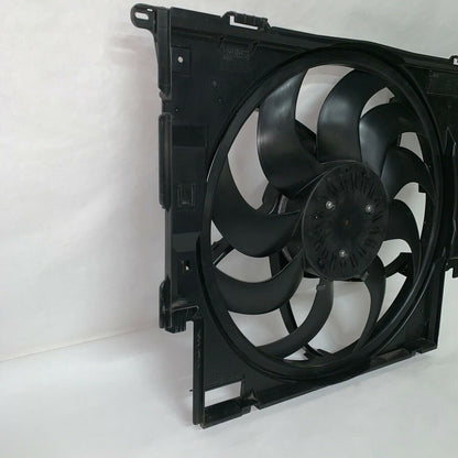 7640513 BMW 328 428 RADIATOR COOLING FAN F30 F32 2012 2013 2014 2015 OEM