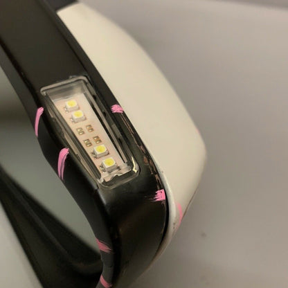 F0123113 BMW 528 MIRROR LEFT DRIVER SIDE 535 E60 2008 2009 2010 WHITE OEM