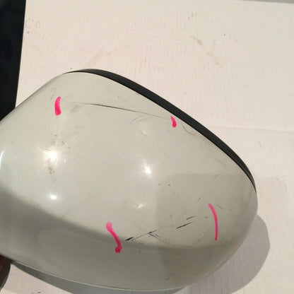 E1021017 BMW 328 335 E90 SEDAN MIRROR LEFT DRIVER SIDE 2009 2010 2011 WHITE OEM