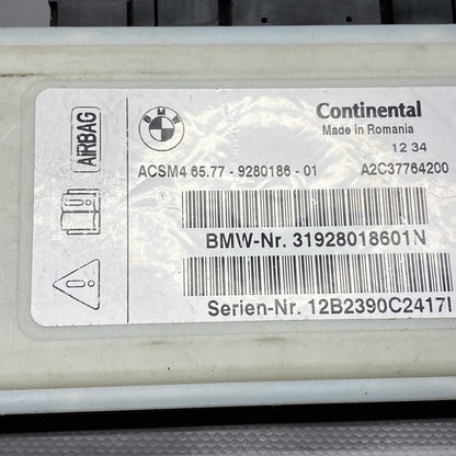 6577-9280186-01 BMW X3 SAFETY CONTROL MODULE 6577-9280186-01 2011 2012 2013 2014 2015 2016 2017 