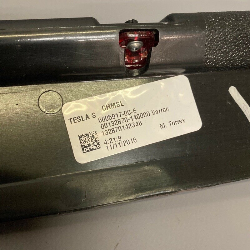 6005917-00-E TESLA MODE S CENTER 3RD BREAK LIGHT 2012 2013 2014 2015 OEM