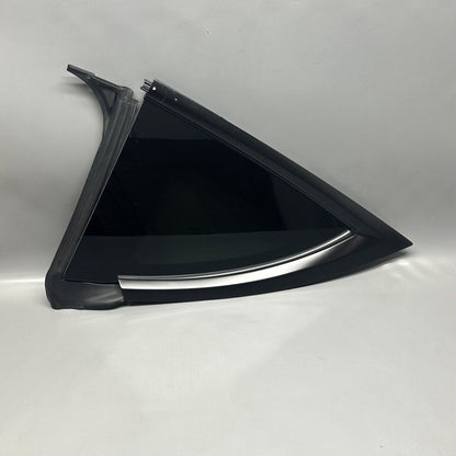 1495740-00-E TESLA MODEL Y QUARTER GLASS LEFT REAR 2020 2021 2022 2023 OEM 1495740-00-E