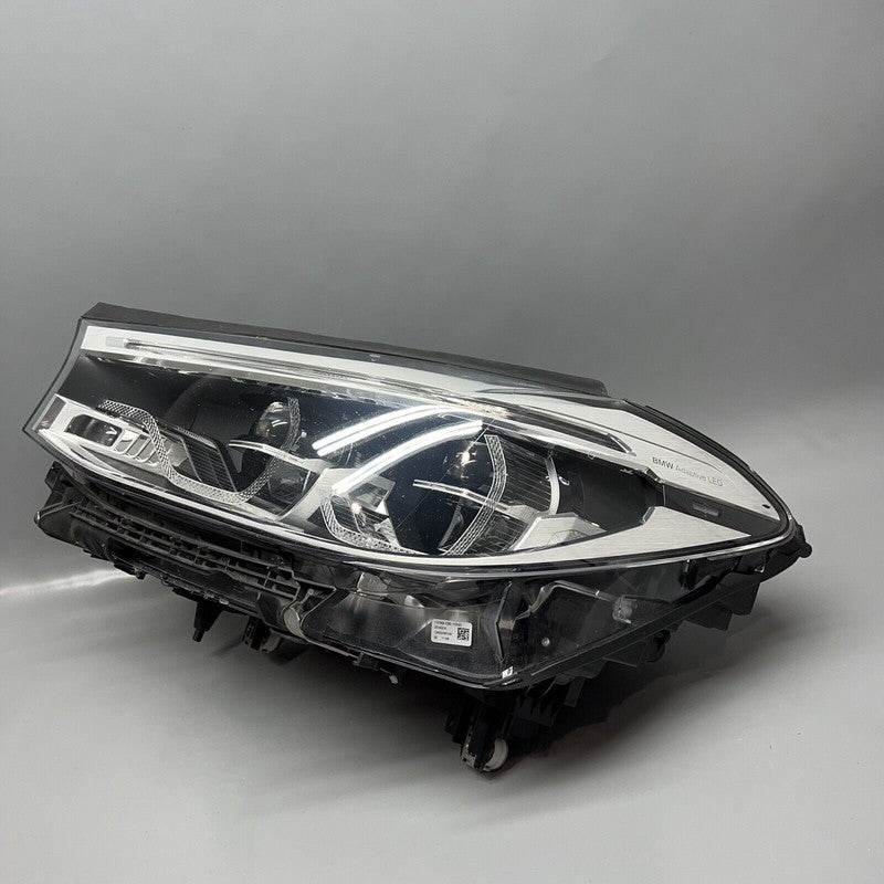 8497229-03 BMW 640 650 GT HEADLIGHT LEFT DRIVER 2018 2019 G32 OEM 8497229 LED STRIPE BURNED