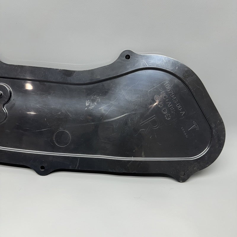 1067943-00-A TESLA MODEL S DOOR PLATE RIGHT REAR 2012 2013 2014 2015 OEM 1067943-00-A
