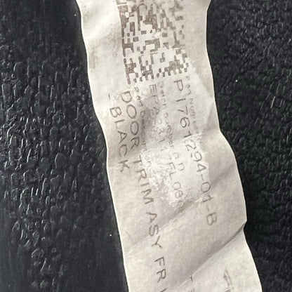 1761294-01-b TESLA MODEL X PLAID  DOOR PANEL LEFT FRONT 2021 2022 2023 OEM 1634148-82-H