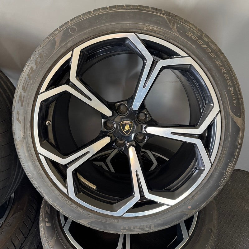 4ML601025 LAMBORGHINI URUS WHEEL RIM SET 22 INCH 2019 2020 2021 OEM 4ML601025