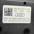 AUDI A4 S4 A5 S5 CENTER CONSOLE MULTIFUNCTIONAL SWITCH CONTROL 2017-20