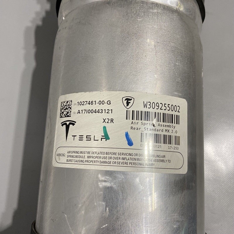 1027461-00-G TESLA MODEL X AIR SPRING LEFT REAR 1027461-00-G OEM 2015 2016 2017 2018 
