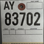 TESLA CYBERTRUCK HORIZONAL GUIDE RAIL LEFT 2024 2025 OEM 1852128-98-D