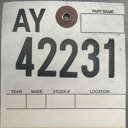 1979444-10-D TESLA MODEL Y JUNIPER REAR VALANCE TAIL LIGHT REFLECTOR LEFT DRIVER 2025 OEM 