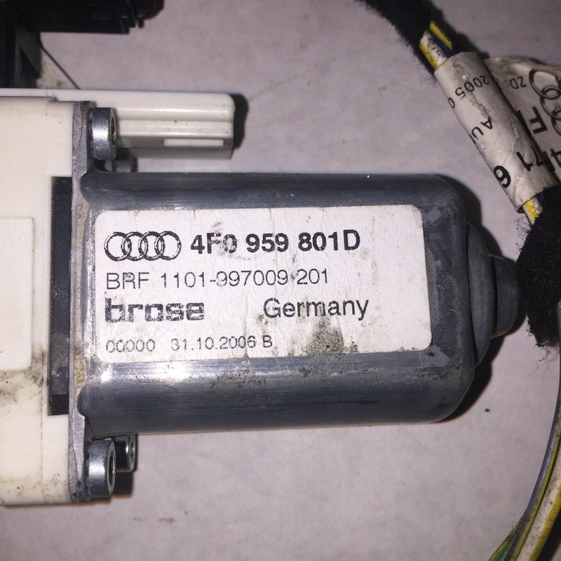 4F0959801D AUDI A6 LEFT FRONT DOOR WINDOW MOTOR 2006 2007 2008 2009 OEM