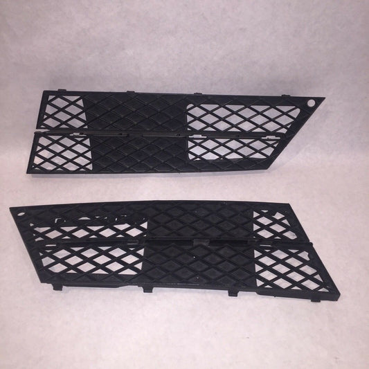 51117178097 BMW 528 FRONT BUMPER GRILLE LEFT AND RIGHT  535 E60 2008 2009 2010 OEM